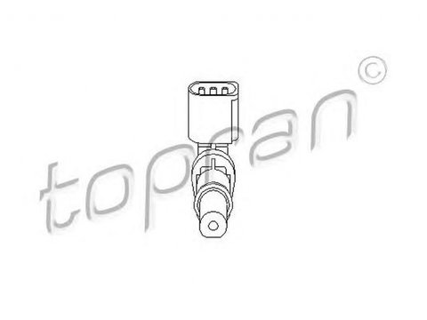 Senzor turatie motor SKODA OCTAVIA 1U2 TOPRAN 111399