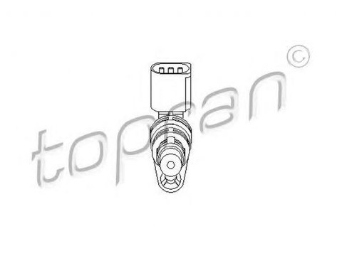 Senzor turatie motor SKODA OCTAVIA 1Z3 TOPRAN 111385