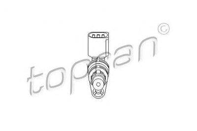 Senzor turatie motor VW PASSAT CC 357 TOPRAN 11138