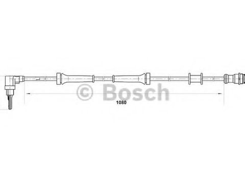 Senzor turatie roata 0 265 007 034 BOSCH pentru Fiat Marea Fiat Brava