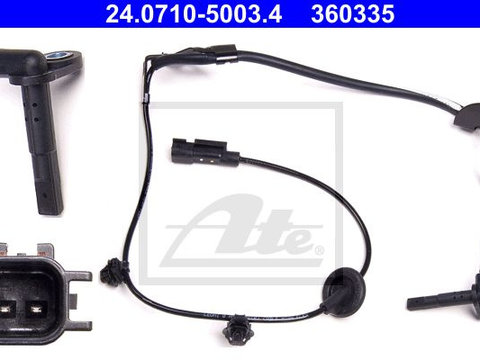 Senzor turatie roata 24 0710-5003 4 ATE pentru Mitsubishi Outlander Mitsubishi Galant Mitsubishi Lancer Mitsubishi Montero Mitsubishi Pajero Mitsubishi Pajeroshogun Mitsubishi Shogun