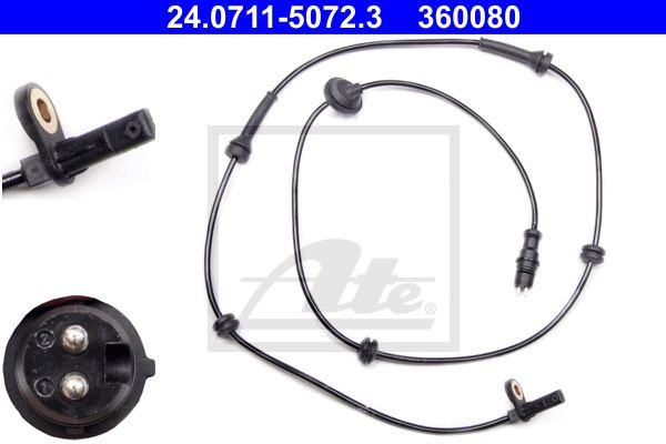 Senzor turatie roata 24 0711-5072 3 ATE pentru Fiat Doblo