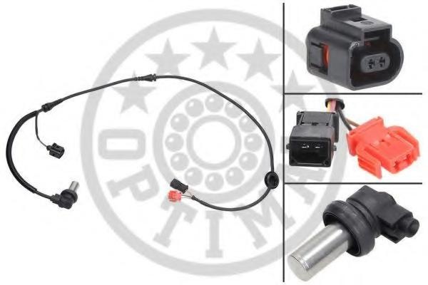 Senzor,turatie roata AUDI A6 limuzina (4B2, C5), AUDI A6 Avant (4B5, C5) - OPTIMAL 06-S062