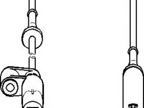 Senzor,turatie roata BMW 3 Compact (E36), BMW 3 limuzina (E36), BMW 3 cupe (E36) - TOPRAN 500 882