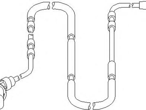 Senzor,turatie roata BMW 3 limuzina (E46), BMW 3 cupe (E46), BMW 3 Touring (E46) - TOPRAN 500 980