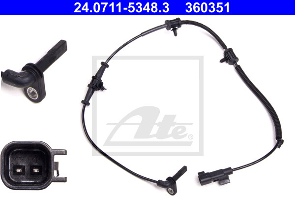 Senzor turatie roata # Chevrolet Orlando 2011 2012 2013 2014 2015 2016 2017 2018 2019 2020 2021 2022 2023 2024 2025 # 24 0711 5348 3 # ATE