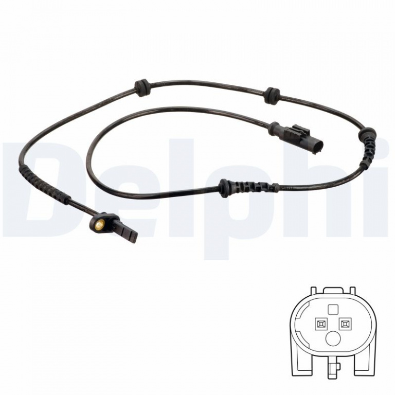Senzor,turatie roata DELPHI SS20634 pentru FIAT IDEA (350_) 2003-2010