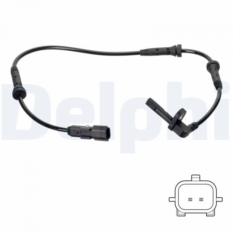 Senzor,turatie roata DELPHI SS20750 compatibil cu DACIA LOGAN MCV II 2013 2014 2015 2016 2017 2018 2019 2020 2021 2022 2023 2024