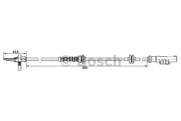 Senzor turatie roata OPEL CORSA E Van - Cod intern: M20429290 - LIVRARE DIN STOC in 24 ore!!!