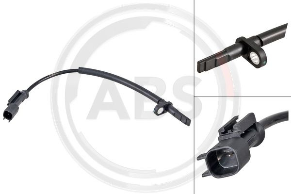 Senzor,turatie roata punte fata (31612 ABS) FORD
