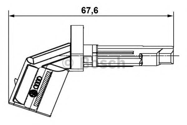 Senzor turatie roata punte fata VW PHAETON L. /A4/A5/A6/A8 - Cod intern: M20355232 - LIVRARE DIN STOC in 24 ore!!!