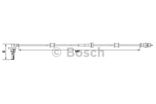 Senzor turatie roata # Renault Kangoo 2005 2006 2007 2008 2009 2010 2011 2012 2013 2014 2015 2016 2017 2018 2019 2020 2021 2022 2023 2024 2025 # 0 265 007 534 # BOSCH