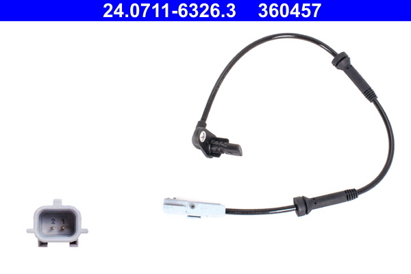 Senzor turatie roata # Renault Sanderostepway 2013 2014 2015 2016 2017 2018 2019 2020 2021 2022 2023 2024 2025 # 24 0711 6326 3 # ATE