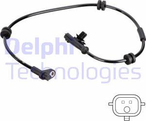 Senzor.turatie roata Senzor ABS Spate Dreapta-Stanga FORD B-MAX FIESTA VI TOURNEO COURIER B460 TRANSIT COURIER B4 Delphi SS20766