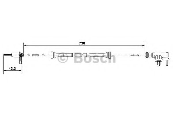 Senzor,turatie roata SMART FORFOUR (454) (2004 - 2