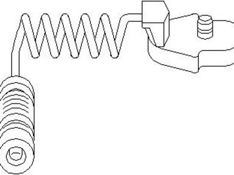 Senzor, uzura placute frana MERCEDES-BENZ COUPE (C124), MERCEDES-BENZ limuzina (W124), MERCEDES-BENZ KOMBI Break (S124) - TOPRAN 400 984