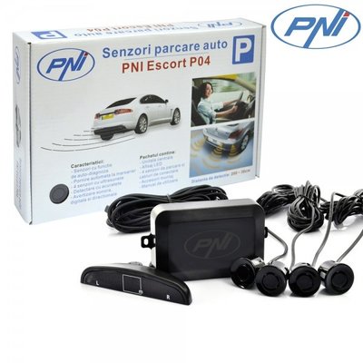 Senzori parcare auto PNI Escort P04 cu 4 receptori