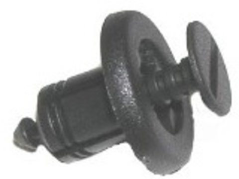 Set 10 clipsuri/ cleme tapiterie compatibile Renault 12mm plastic negru