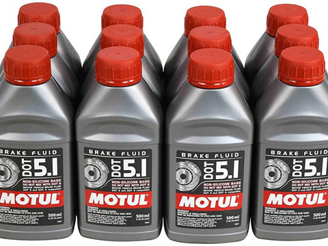 Set 12 Buc Lichid Frana Motul Dot 5.1 500ML 100950