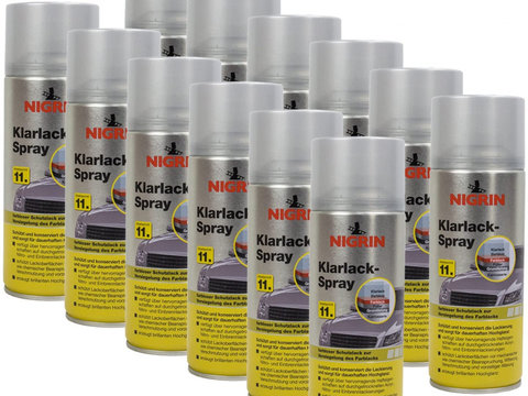 Set 12 Buc Nigrin Spray Lac Protectie 400ML 74116