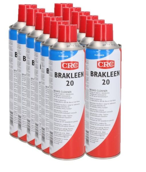 Set 12 bucati solutie de curatat frana CRC 500ML