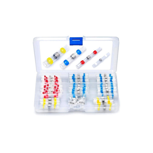 Set 120 de tuburi termocontractabile, conectori cu