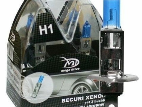 Set 2 Becuri H1 12V 55W - MegaDrive (imitatie Xenon) IS-43214