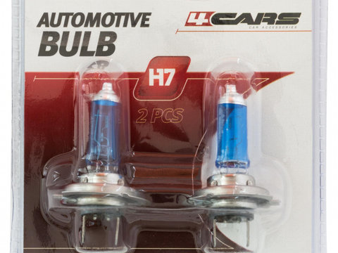 Set 2 Buc Bec 4Cars H7 12V 55W Xenon Mega White Blister 95019