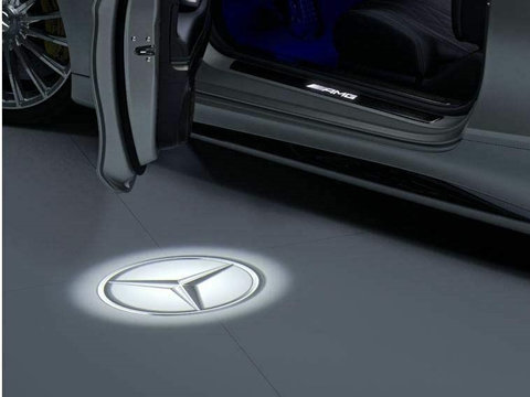 Set 2 Buc Holograme Logo Usa Fata Oe Mercedes-Benz A-Class W176 2012→ A2138204503