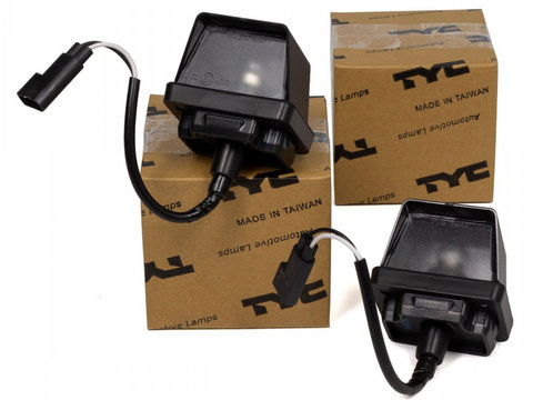 Set 2 Buc Lampa Numar Inmatriculare Tyc Ford Transit 4 1991-1994 15-0431-00-2