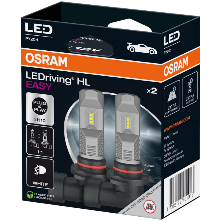 Set 2 Buc Led Osram H10 12V 8,2W PY20D 720Lm LEDri