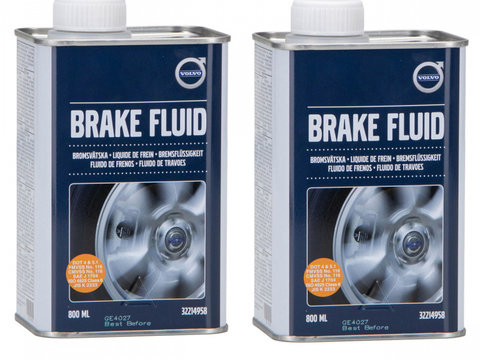 Set 2 Buc Lichid Frana Oe Volvo Dot 4 800ML 32214958