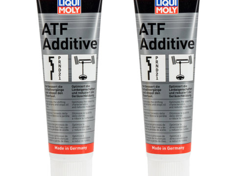 Set 2 Buc Liqui Moly ATF Additive Aditiv Ulei Pentru Cutie De Viteza Automata Si Servodirectie 250ML 5135