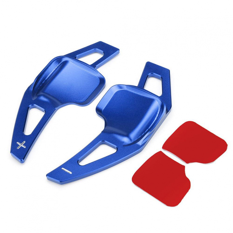 Set 2 Buc Padele Volan Compatibil Bmw Seria 3 F31 2012-2019 8047 Albastru