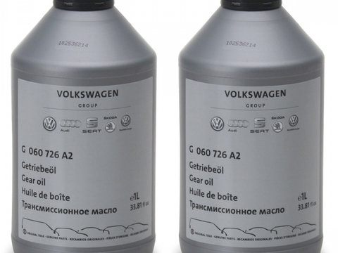 Set 2 Buc Ulei Transmisie Manuala Oe Volkswagen 1L G060726A2