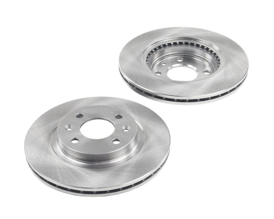 Set 2 bucati - Discuri frana fata Dacia Logan 2004-2021, Sandero 2008-2021, ventilat 259 x 20,6, Nissan Kubistar 2003-2008, Renault 19, Megane 1, Clio 2 , Kangoo 1998-2008, Twingo 1993-2014, SRLINE Polonia