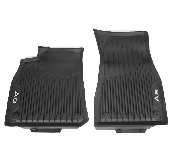 Set 2 covorase auto cauciuc fata negru originale A