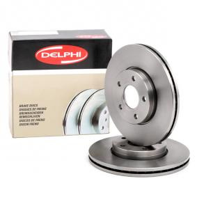 Set 2 discuri frana fata delphi r278mm pt ford c-max, focus 2