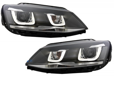 Set 2 faruri 3D LED compatibil cu VW Jetta Mk6 VI 