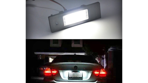 Set 2 lampi LED numar compatibil BMW / M