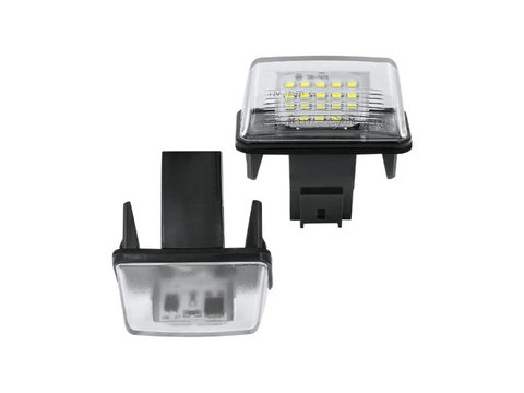 Set 2 lampi LED numar compatibil Citroen, Peugeot Cod: 7601