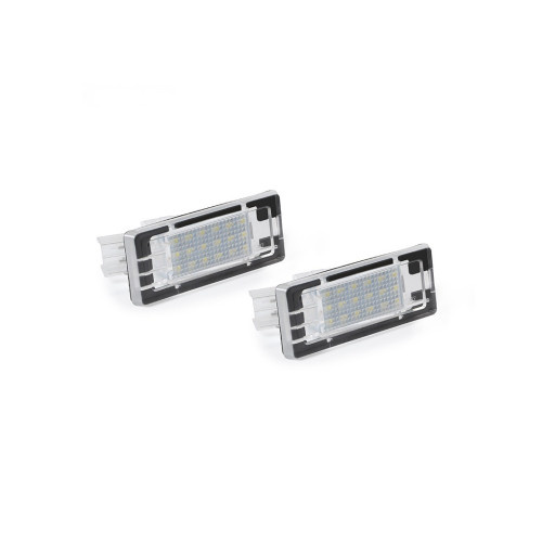 Set 2 lampi LED numar compatibil Dacia Duster 2010