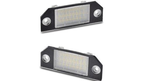 Set 2 lampi LED numar compatibil Ford Co