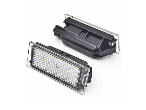 Set 2 lampi LED numar compatibila DACIA Sandero II 2012-> ERK: AL-171123-7