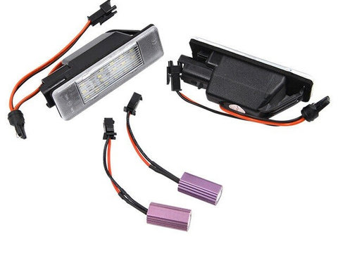 Set 2 Lampi Numar LED Fiat Ulysse, Scudo - V-032006-1