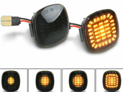 Set 2 Semnalizari Aripa LED Dinamice Seat Leon, Ibiza, Cordoba - D0384