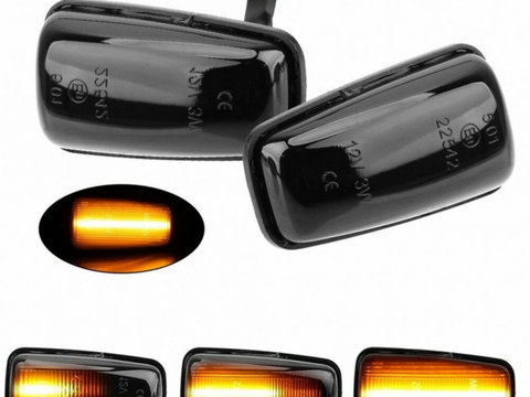 Set 2 Semnalizari Aripa Peugeot 106, 306, 406, 806, Expert, Partner - BTLL-327D-1