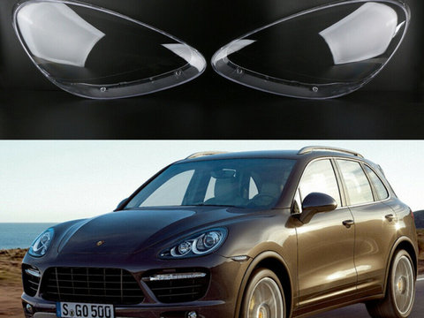 Set 2 sticle faruri pentru Porsche Cayenne (2011 - 2014) - HR002