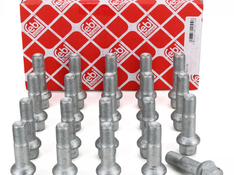 Set 20 Buc Prezon Roata Febi Mercedes-Benz R-Class W251, V251 2006-2014 M14 X 1.5 20mm 14519