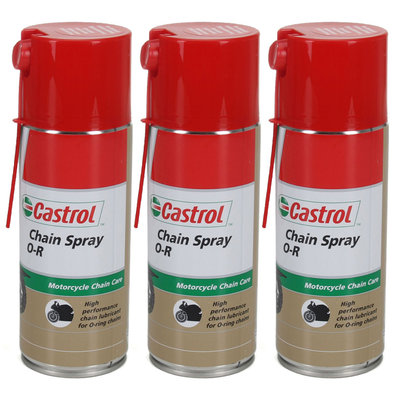 Set 3 Buc Castrol Chain Spray O-R Spray Lubrifiant